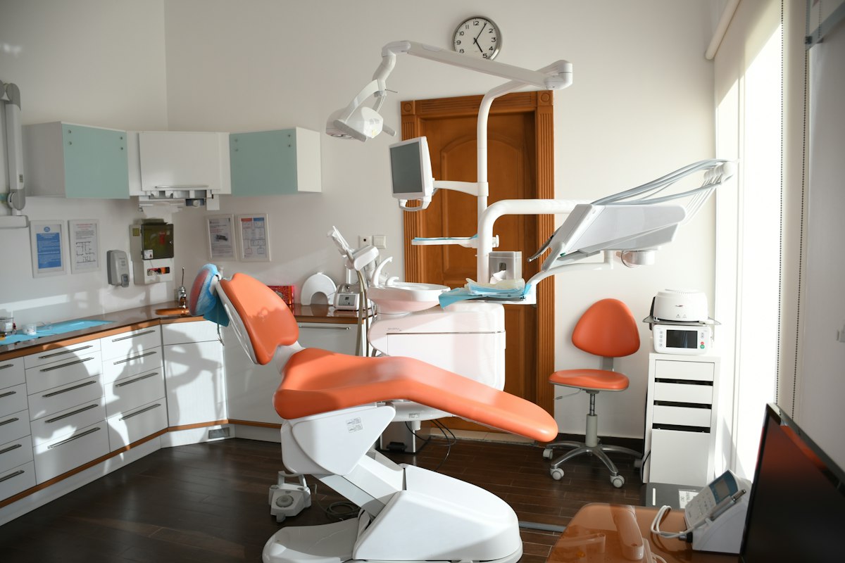 Clean modern dental clinic
