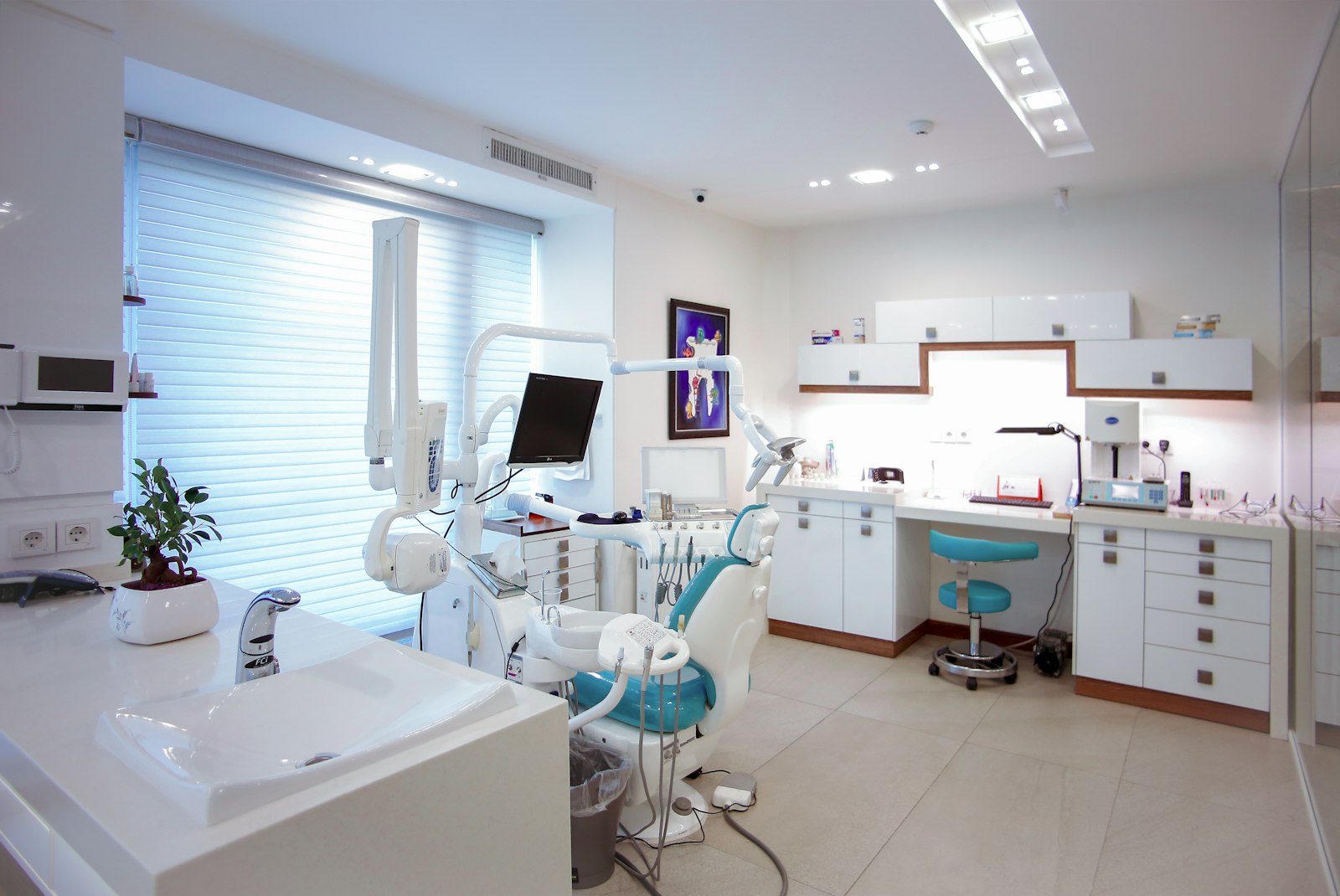 Dental clinic background